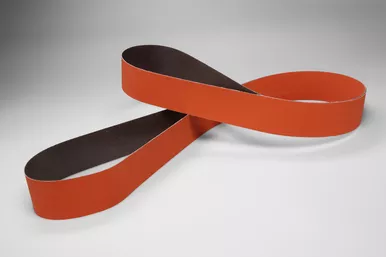 3M™ Cloth Belt 747D, P120 X-weight, 3 in x 118 in, Film-lok, Single-flex, 50 ea/Case - 7010291292