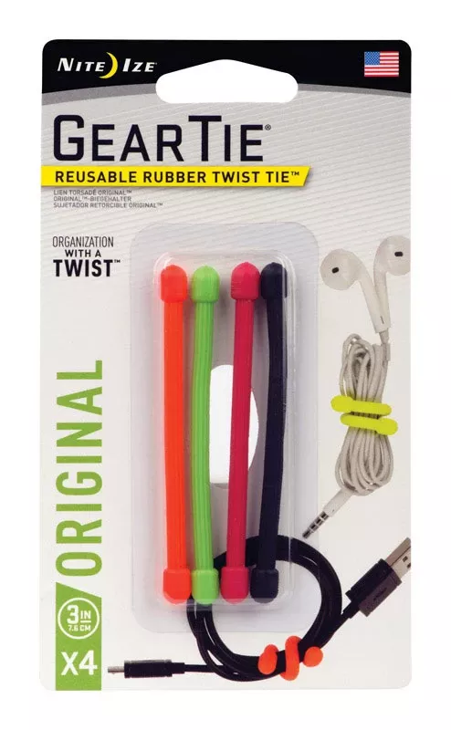 , Bendable Wire, Assorted, 3-in., 4-pk.