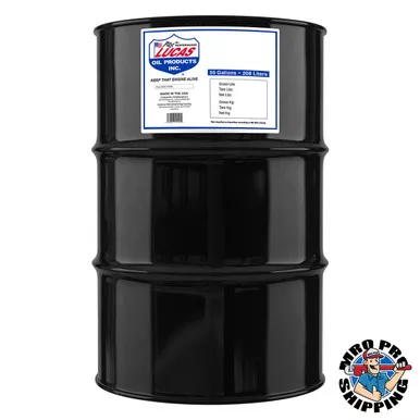 Lucas Oil Non-Conductive AW Hydraulic Oil ISO 22, 55 Gal Drum (1 DRM / EA)